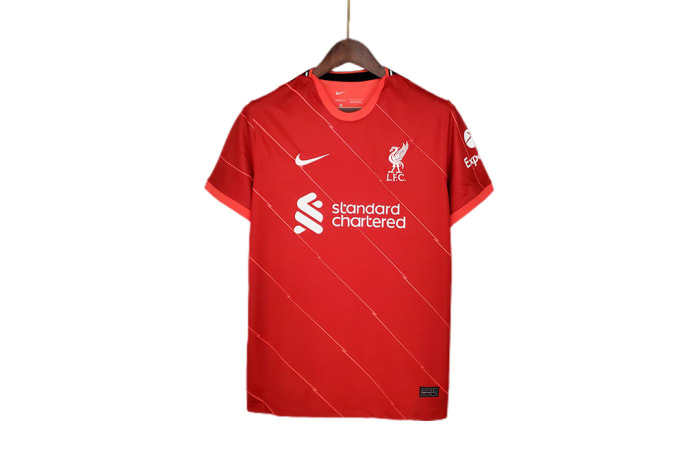 Liverpool No6 Lovren Red Home Jersey