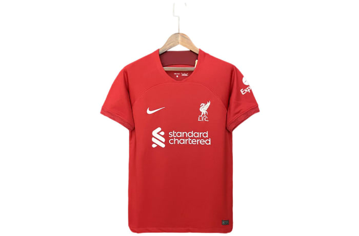 Liverpool jersey home hotsell