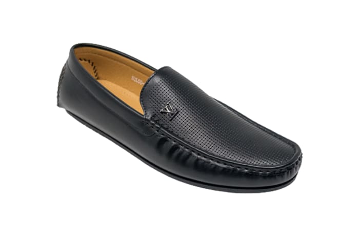 Louis Vuitton Men s Driving Loafers Black Madina Sales