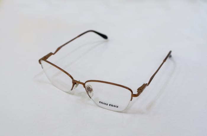 Miu miu rimless eyeglasses online