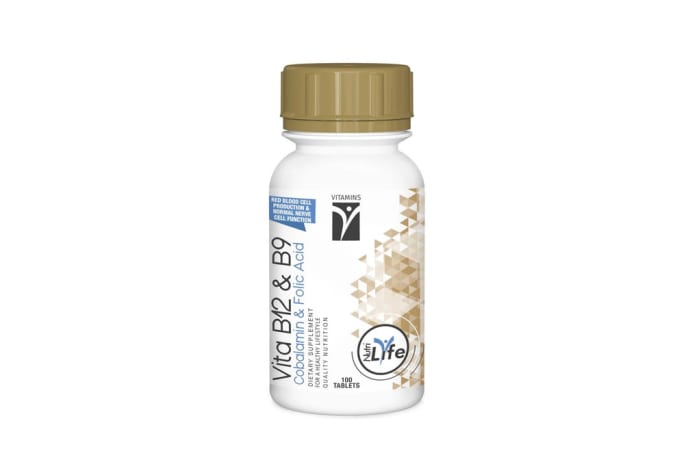 Plenaire sessie pen Goneryl Vita B12 & B9 Folic Acid Vitamin Dietary Supplement 100 Tablets | Umoyo  Natural Health
