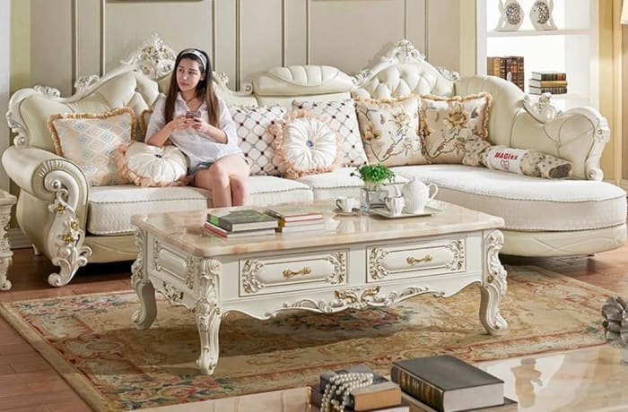 European sales leather sofa