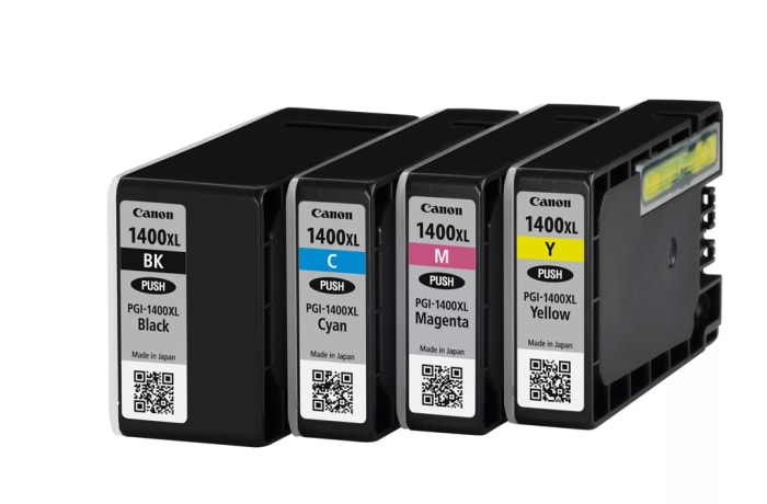 Canon Pgi-1400 High Yield Black & Colour Ink Cartridges | Link