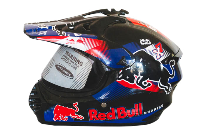 Casco red bull motocross hot sale
