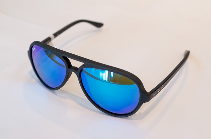 Ray-Ban Cats 5000 Classic Sunglasses, Matte Black | Phil Opticians Ltd