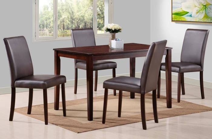 Wooden Table and Chair set C900 Vicky 5 piece set Poundstretcher Zambia Ltd