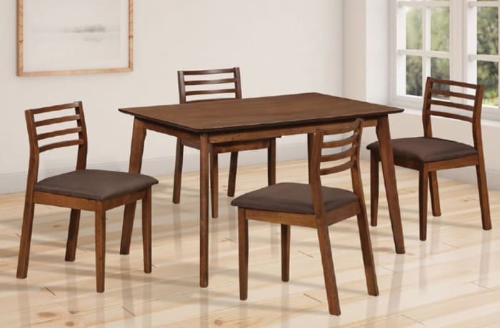 Wooden Table and Chairs C3905 Verona 5 piece set Poundstretcher Zambia Ltd