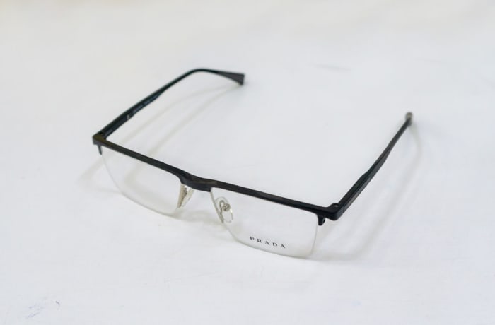 Prada semi rimless eyeglasses on sale