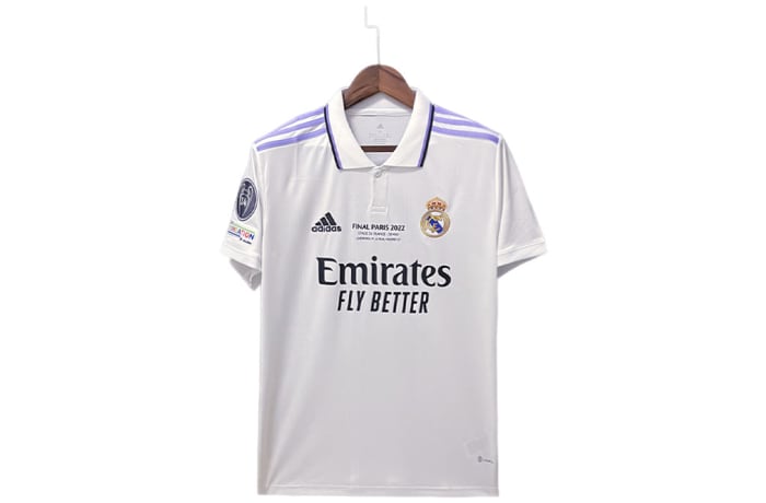 Real madrid jersey champions league patch