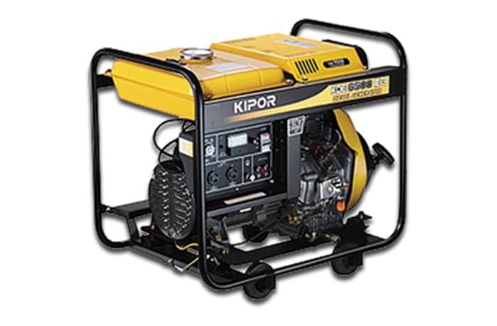 Set Diesel Generator Kipor Kde 6500 Open | Saro Agro Industrial