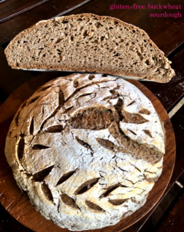 Glutenfree Buckwheat Sourdough Stef's Sourdough Basket