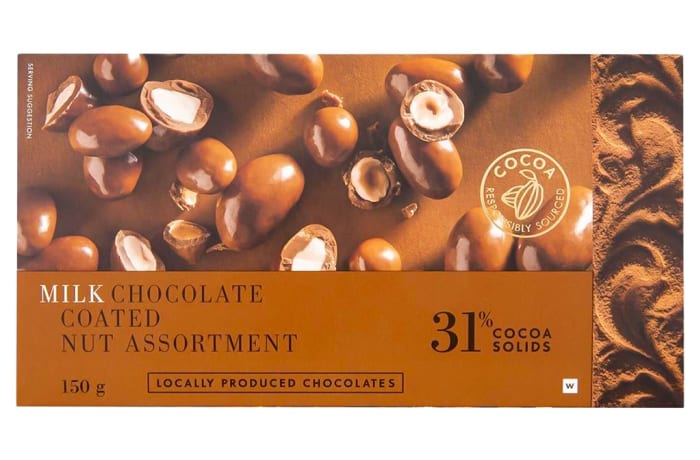 Woolworths Milk Chocolate Coated Nut Assortment Katies International