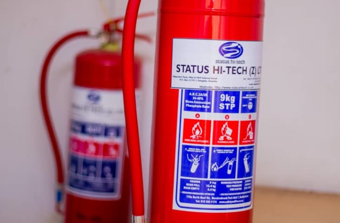 Fire safety equipment image