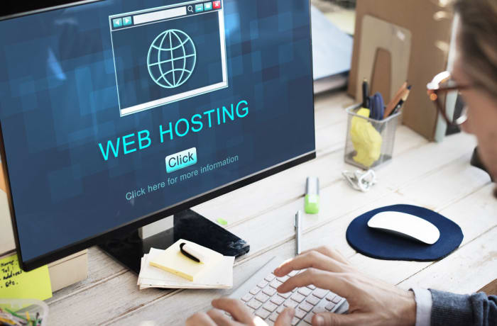 Web hosting services image