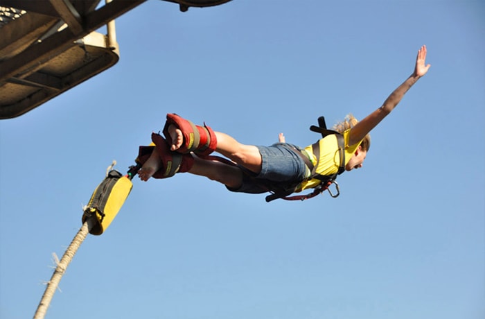 Bungee jumping image