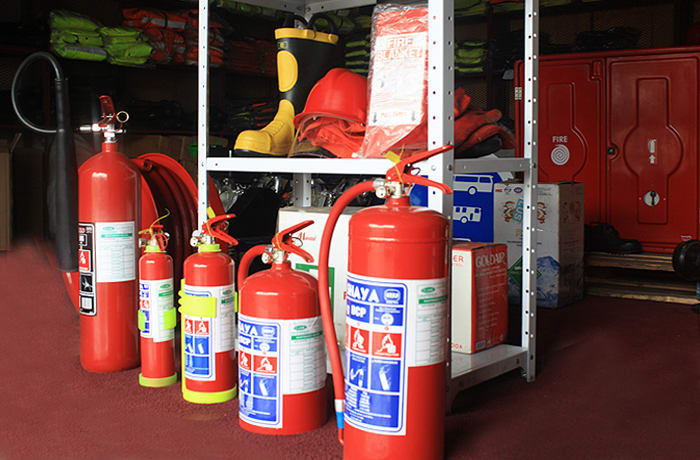 Fire safety equipment image