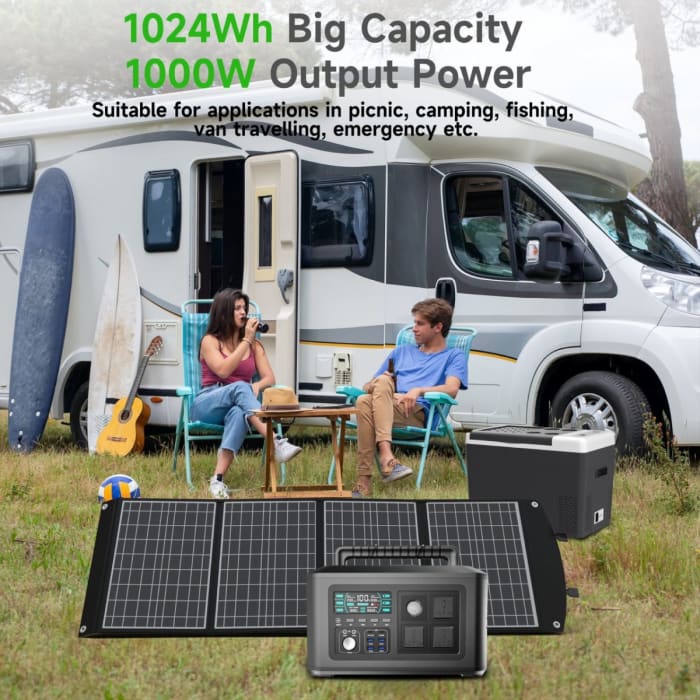 High capacity portable power—wherever you go