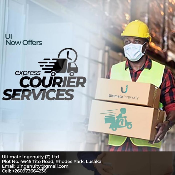 Introducing Ultimate Ingenuity's courier and express services!