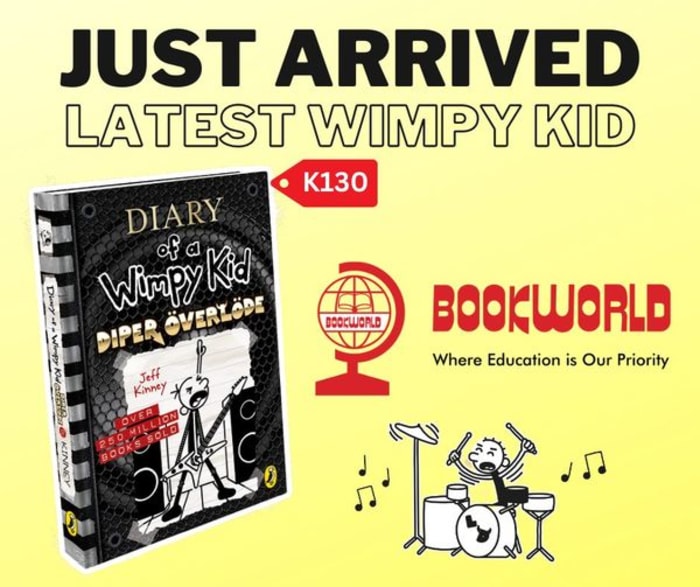 Just arrived! brand new Wimpy Kid!