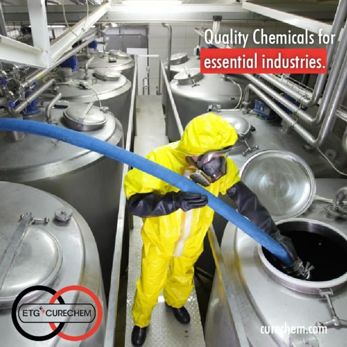 Quality chemicals for essential industries
