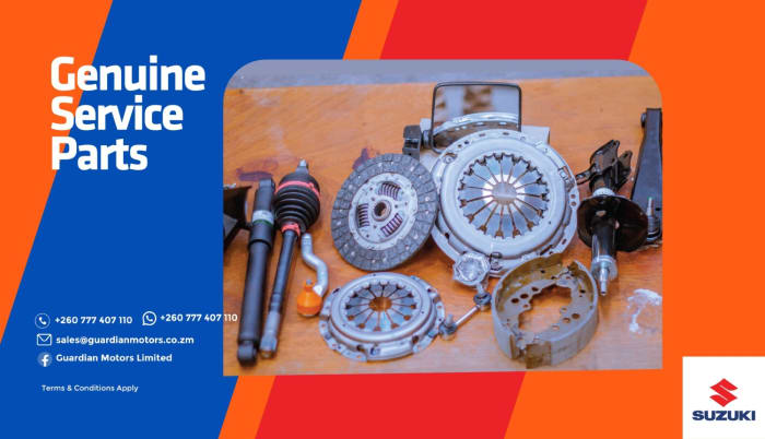 Need Suzuki parts you can trust? Look no further! 