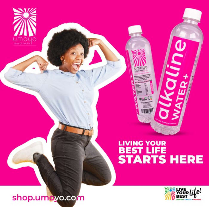 Umoyo Alkaline Water Available Nationwide