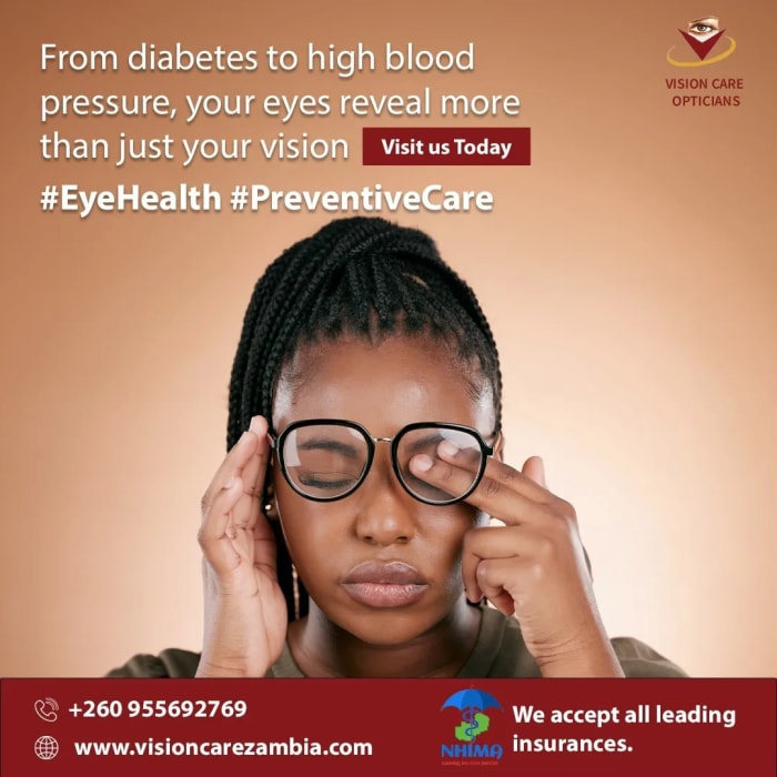 Your eyes are windows to your overall health! Visit Vision Care Opticians today!