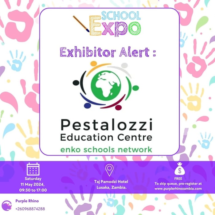 📢 Join us at the Taj Pamodzi Hotel on May 11th from 9:30 to 17:00 for an exciting schools expo! 