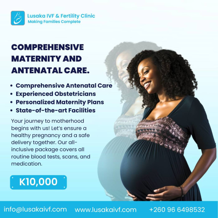 Book an all-Inclusive Antenatal Care (ANC) package