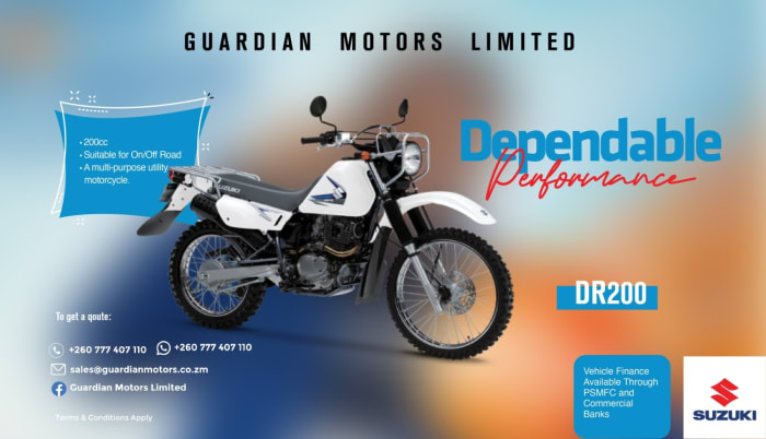 Meet the Suzuki DR200 – your perfect companion for both on and off-road