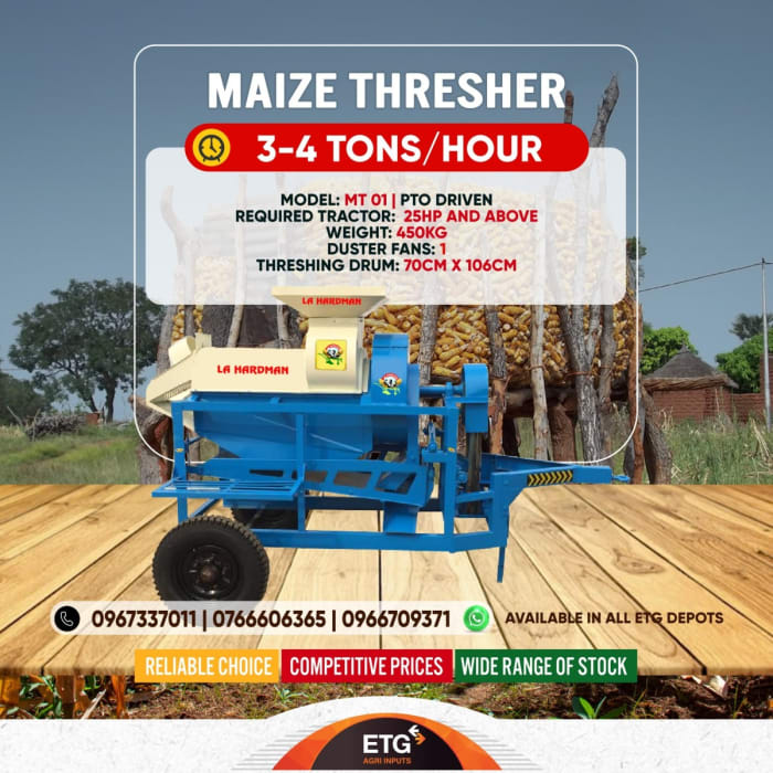 Available now: MAIZE THRESHER