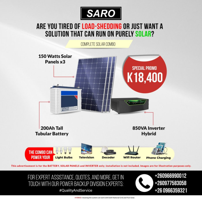 Are you tired of load-shedding or just want a solution that runs on purely solar? 🌞🔋