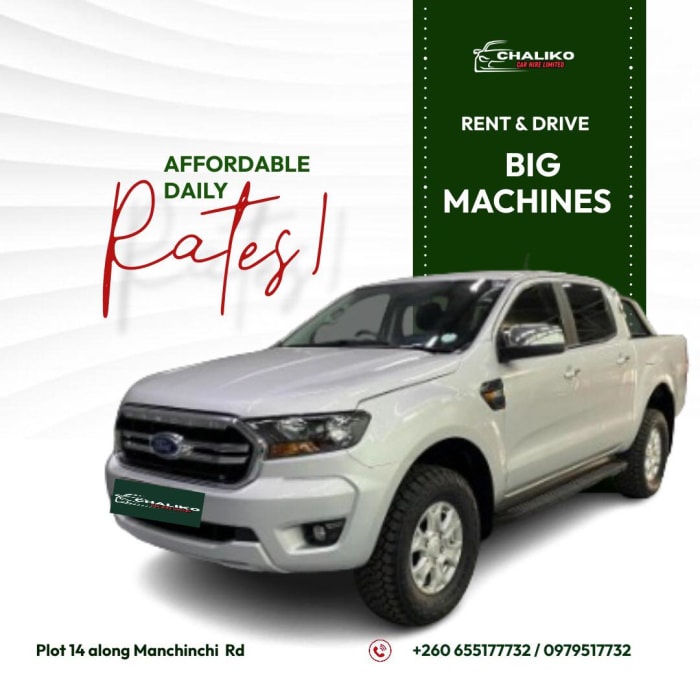 Vehicles for long and short term hire