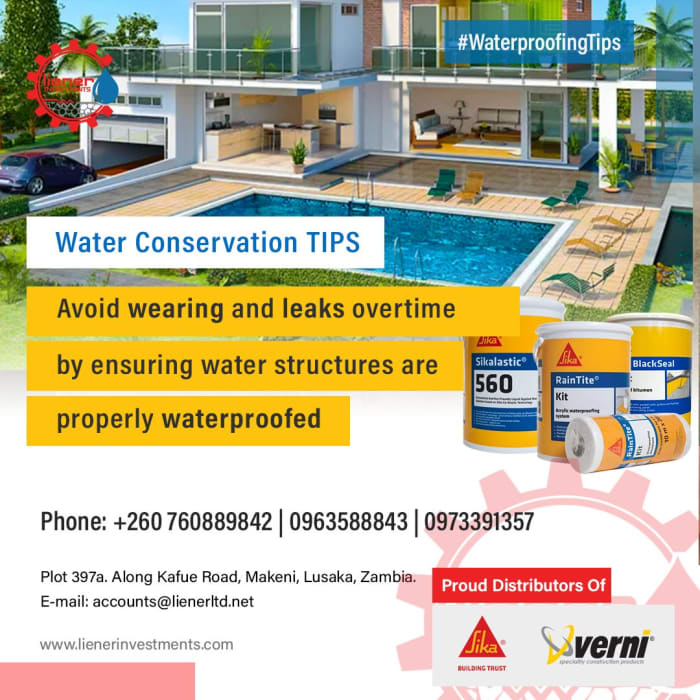 Water Conservation Tips: 