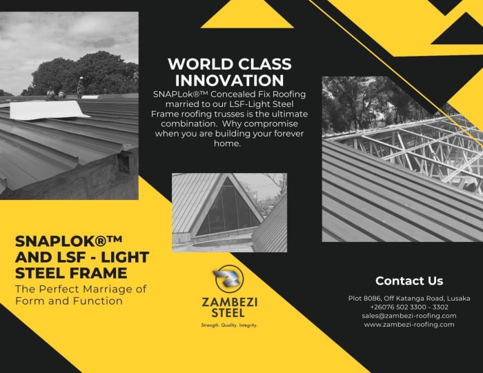 Upgrade your home with Zambezi Steel 