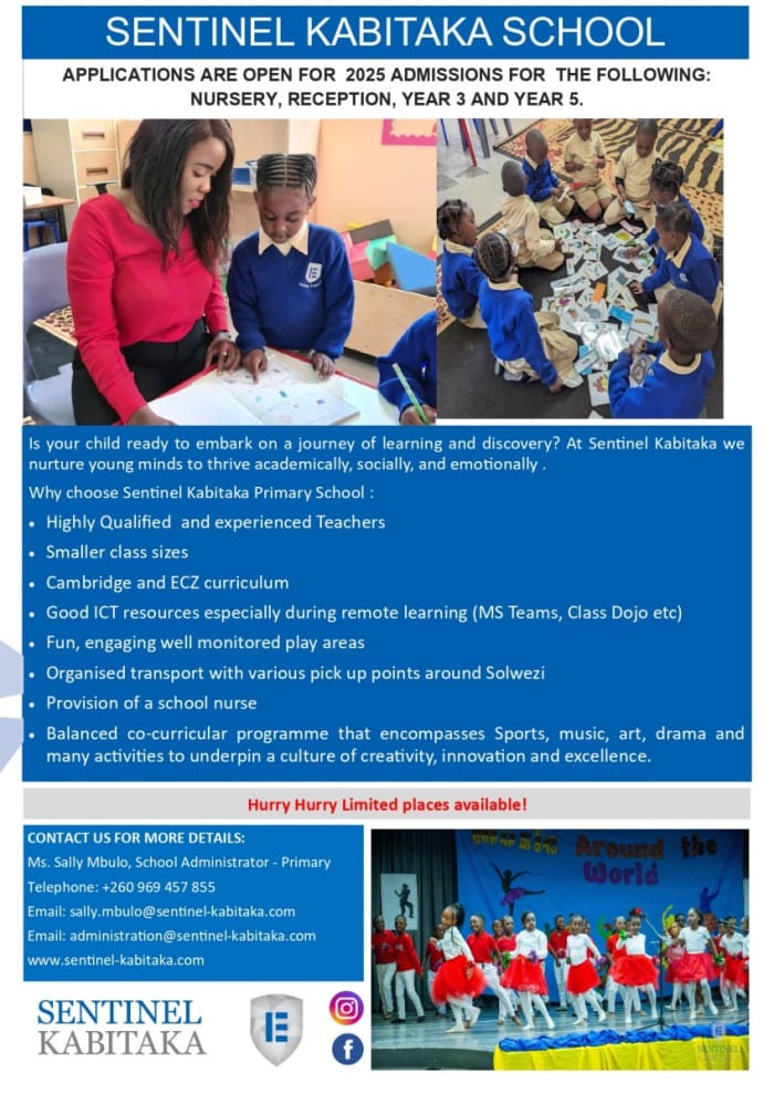 Sentinel School Kabitaka is excited to announce that enrolments for 2025 are now open!