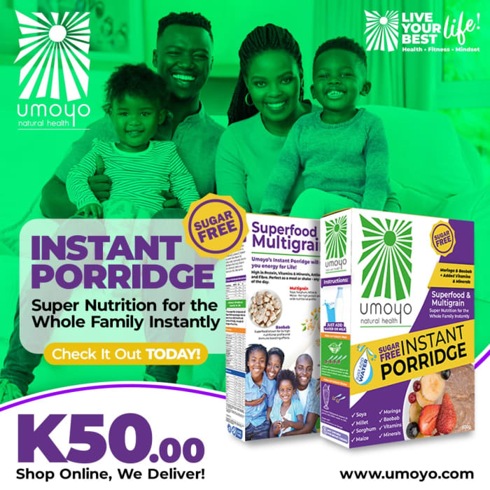 Power up your morning with Umoyo’s sugar-free instant porridge!