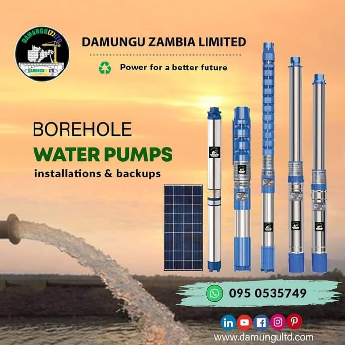Borehole water pumps and installations 