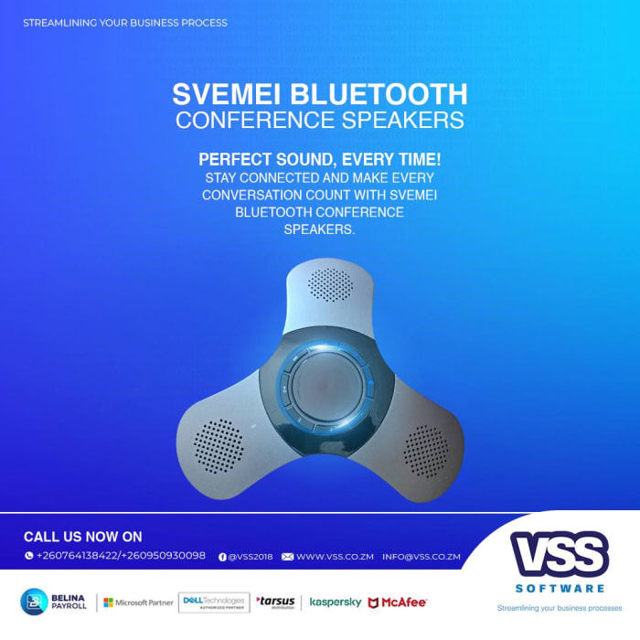 SVEMEI Bluetooth conference speakers