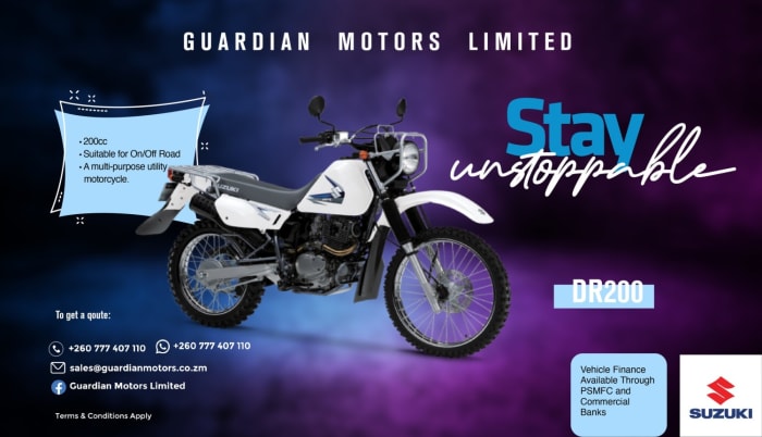 Conquer the Rainy Season with the Suzuki DR200!