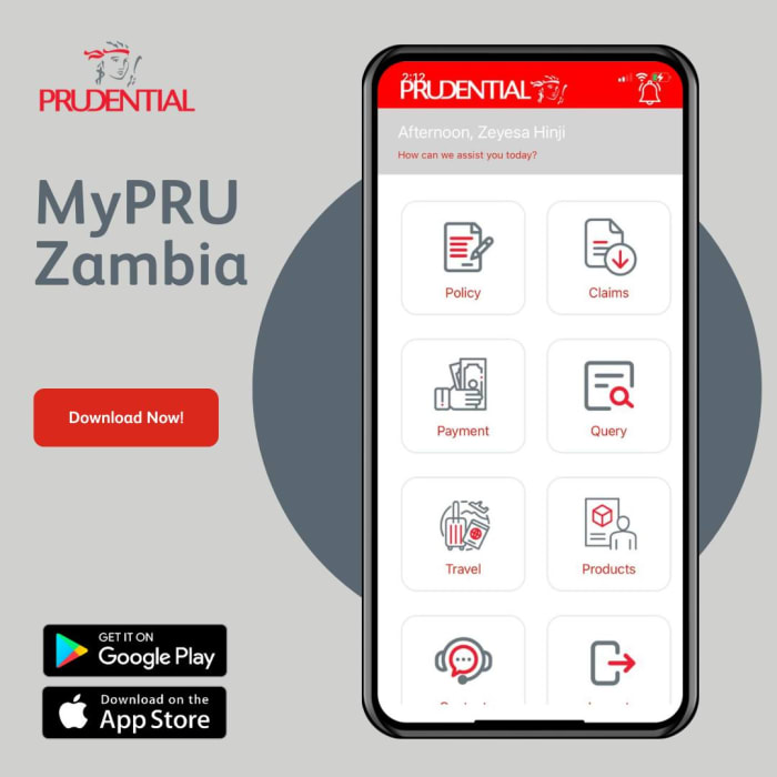 The My PRU Zambia App is your gateway to seamless service simplified! 