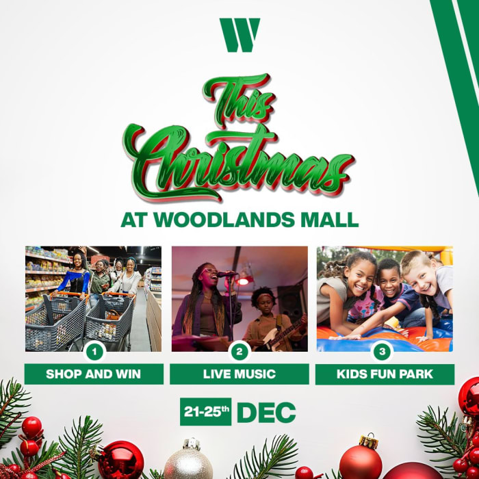 This Christmas, Woodlands Shopping Mall is your destination for holiday fun!