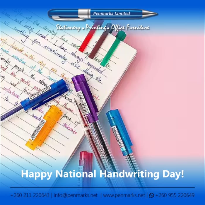 Celebrate the art of handwriting with Penmarks!