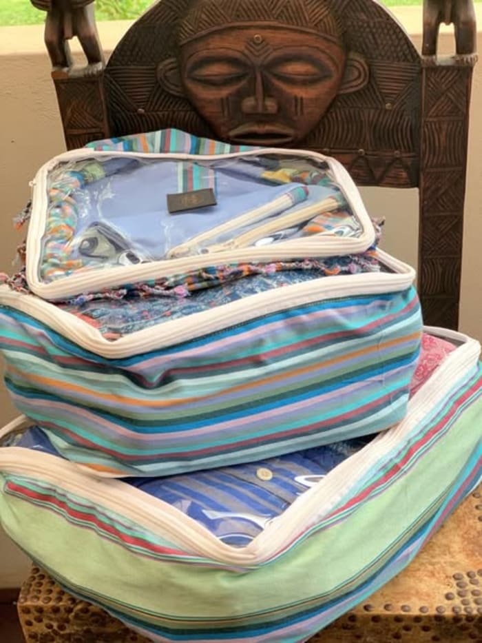 Travel Smarter with Our Set of 6 Packing Cubes!
