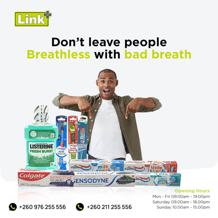 Maintain a bright smile with Dental Products from Link Pharmacy at Woodlands Mall!