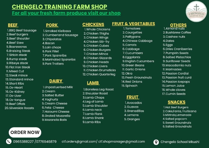 Enjoy the fresh, seasonal goodness from our Chengelo Farm Shop! 🧺✨