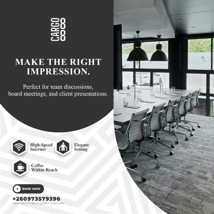 Host your next meeting at Cargo88