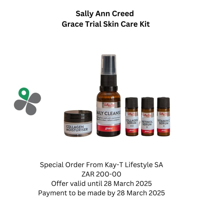 ✨ Sally-Ann Creed® Grace Trial Set – Ageing with Grace ✨