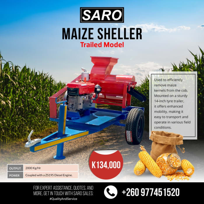 🌽 SARO Maize Shellers – Built for a Better Harvest! 🚜