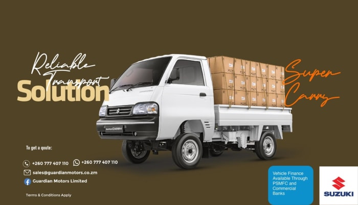 Meet the Suzuki Super Carry — built to keep your business moving!